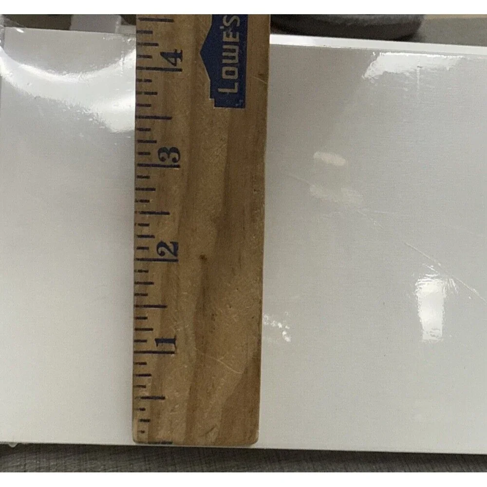 (2) IKEA Mosslanda 21 3/4” White Floating Shelf Picture Ledge 22509 (402.917.66)